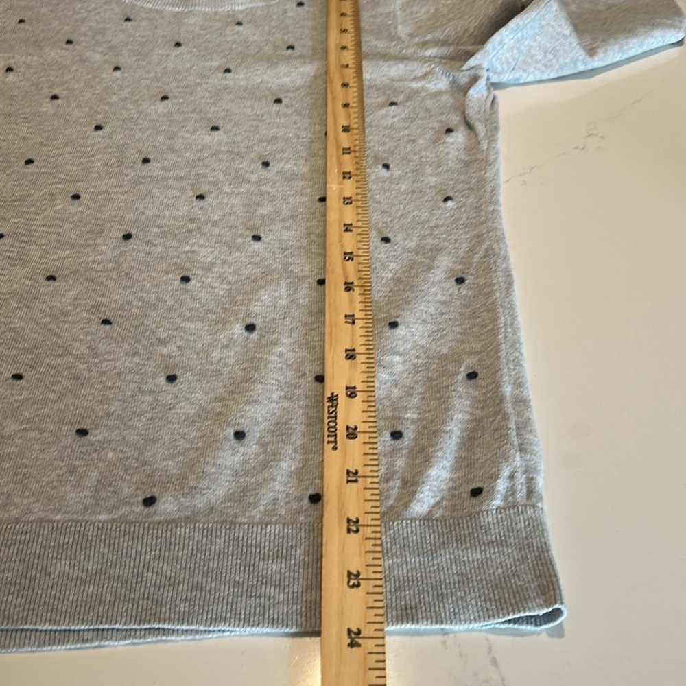Tommy Hilfiger Bundle Size Small Blue/White Striped Tank Top and polka dot knit - Picture 8 of 10